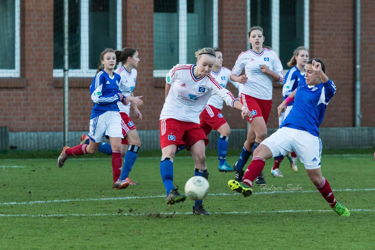 Bild 201 - B-Juniorinnen Hamburger SV - Holstein Kiel : Ergebnis: 0:1